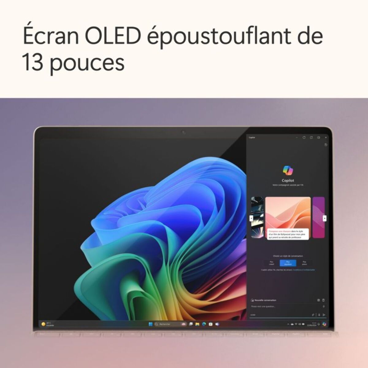 PC Hybride MICROSOFT Surface Pro 11 XElite 16/512 sans alim D