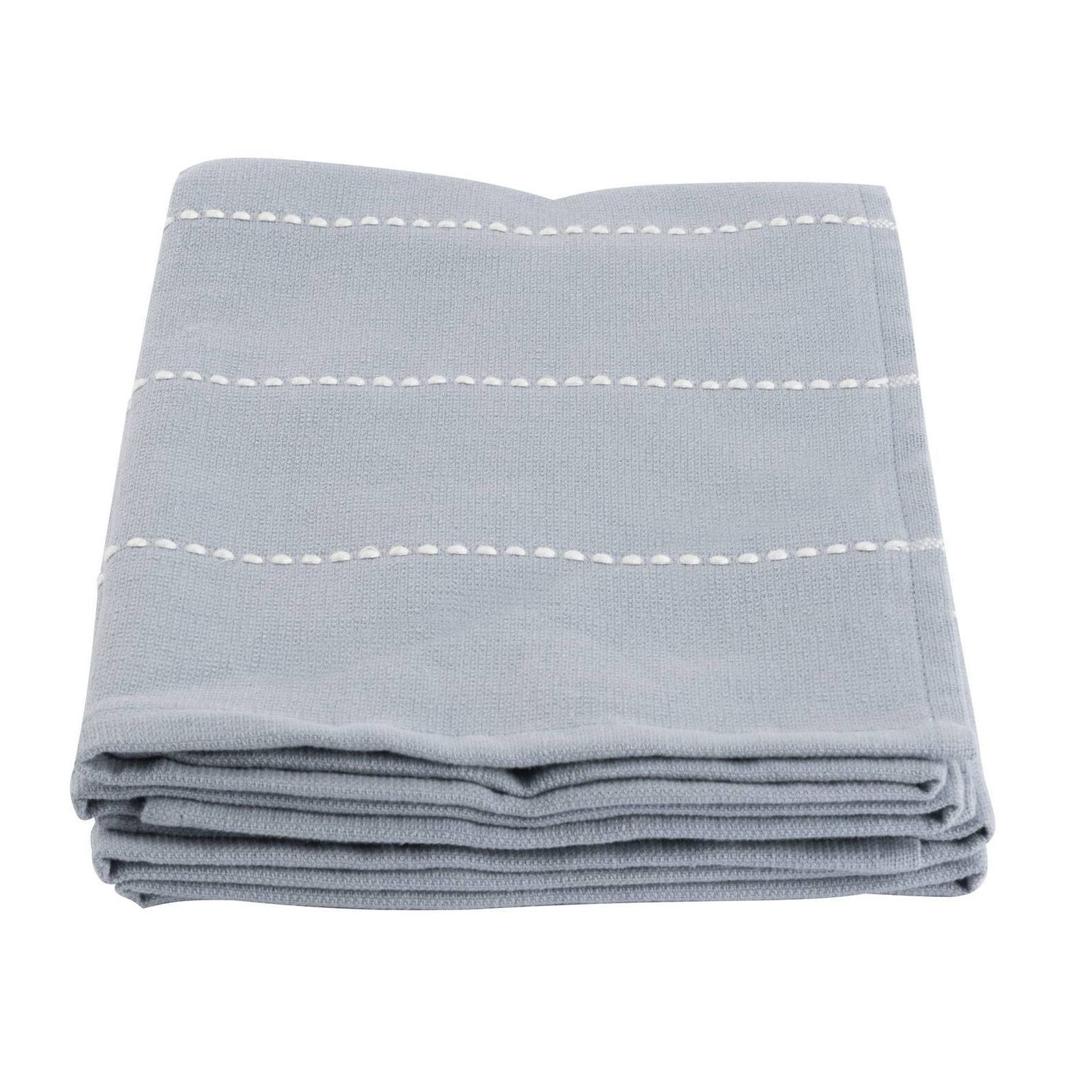 Juego de 12 paños de cocina 50x50cm 330gsm 100% algodón noia