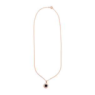 Collar Faizris acabado oro rosa 18k