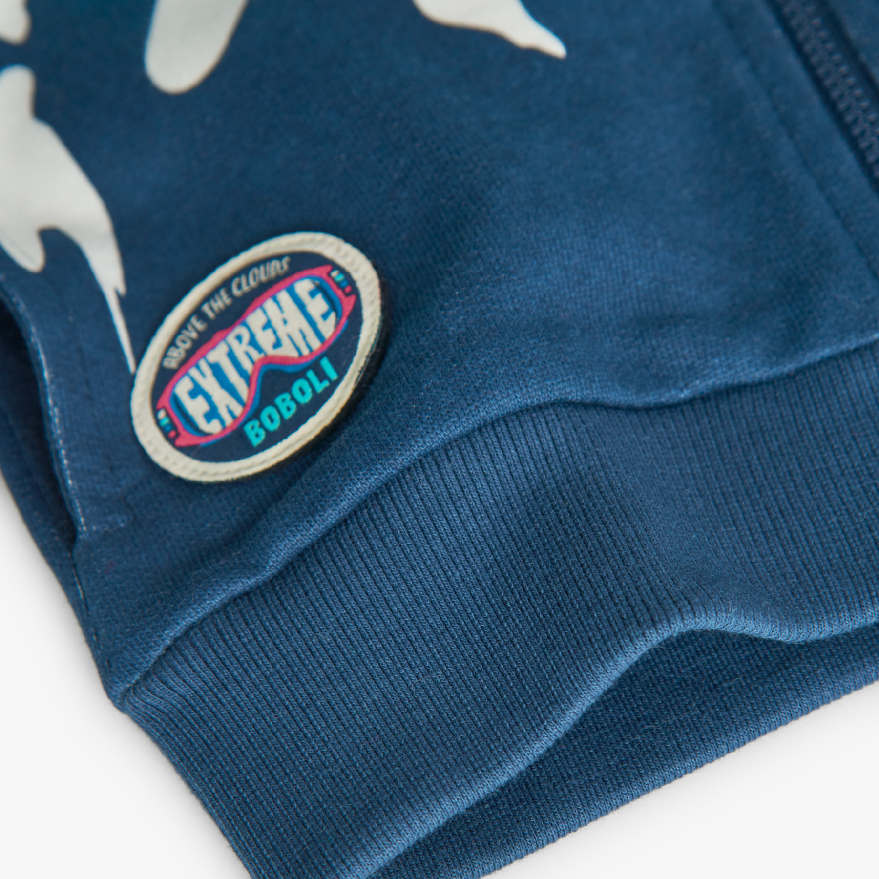 Chaqueta felpa estampada de bebé -BCI