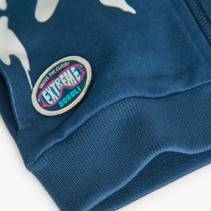 Chaqueta felpa estampada de bebé -BCI