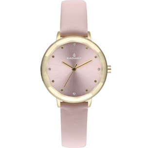 Reloj Radiant RA467608 Mujer Analogico Cuarzo con Correa de Cuero sintetico