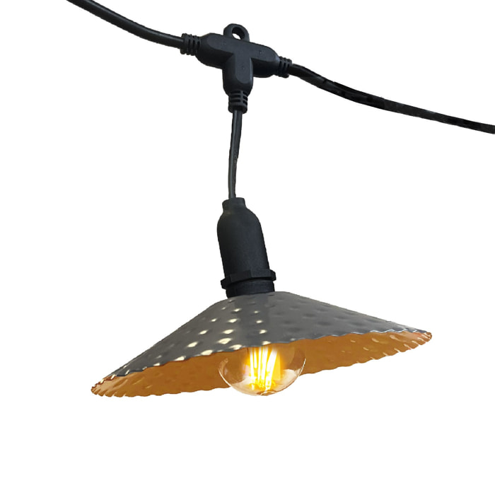 Guirlande solaire MINI VINTY 10 LED 6M