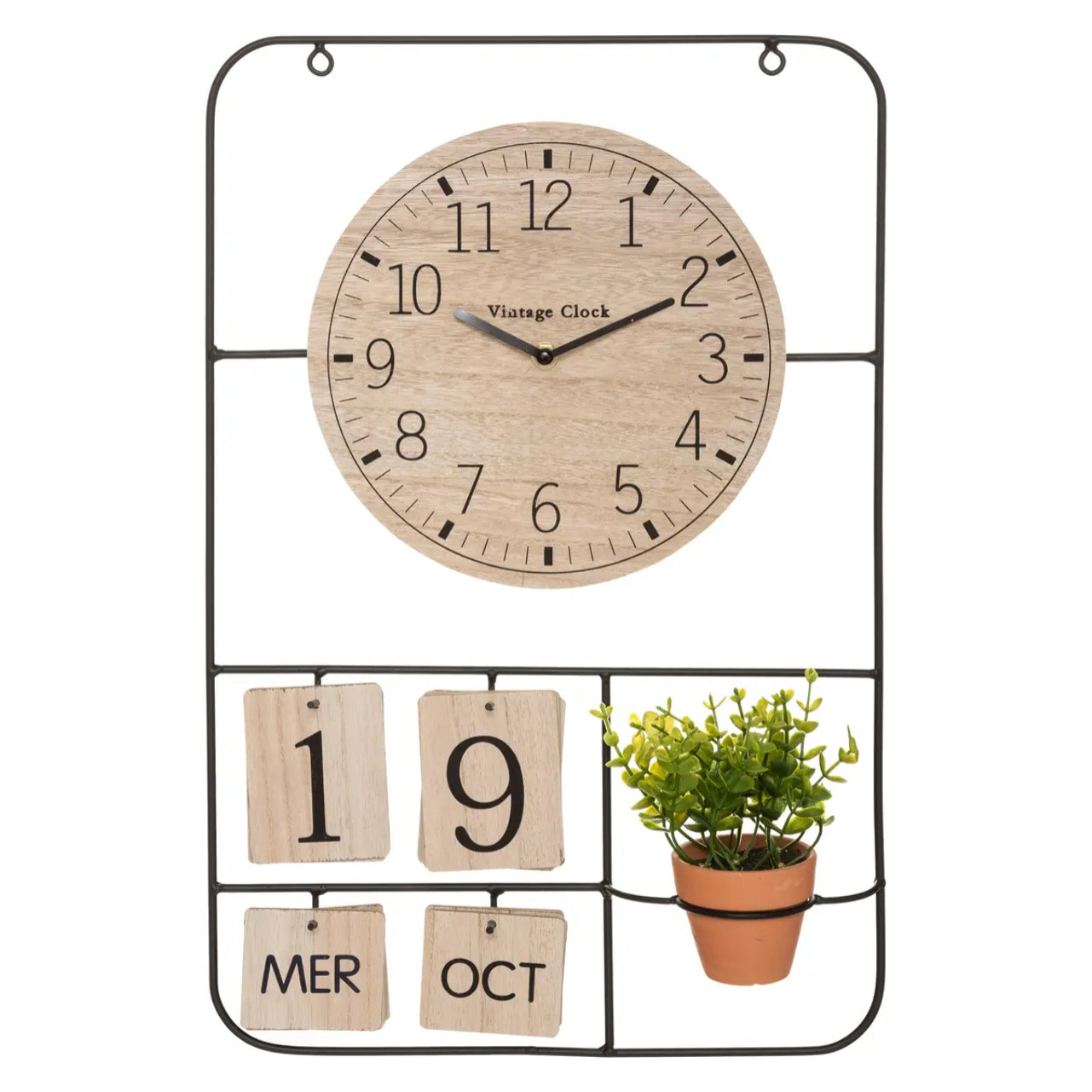 Horloge "Camille" H52cm