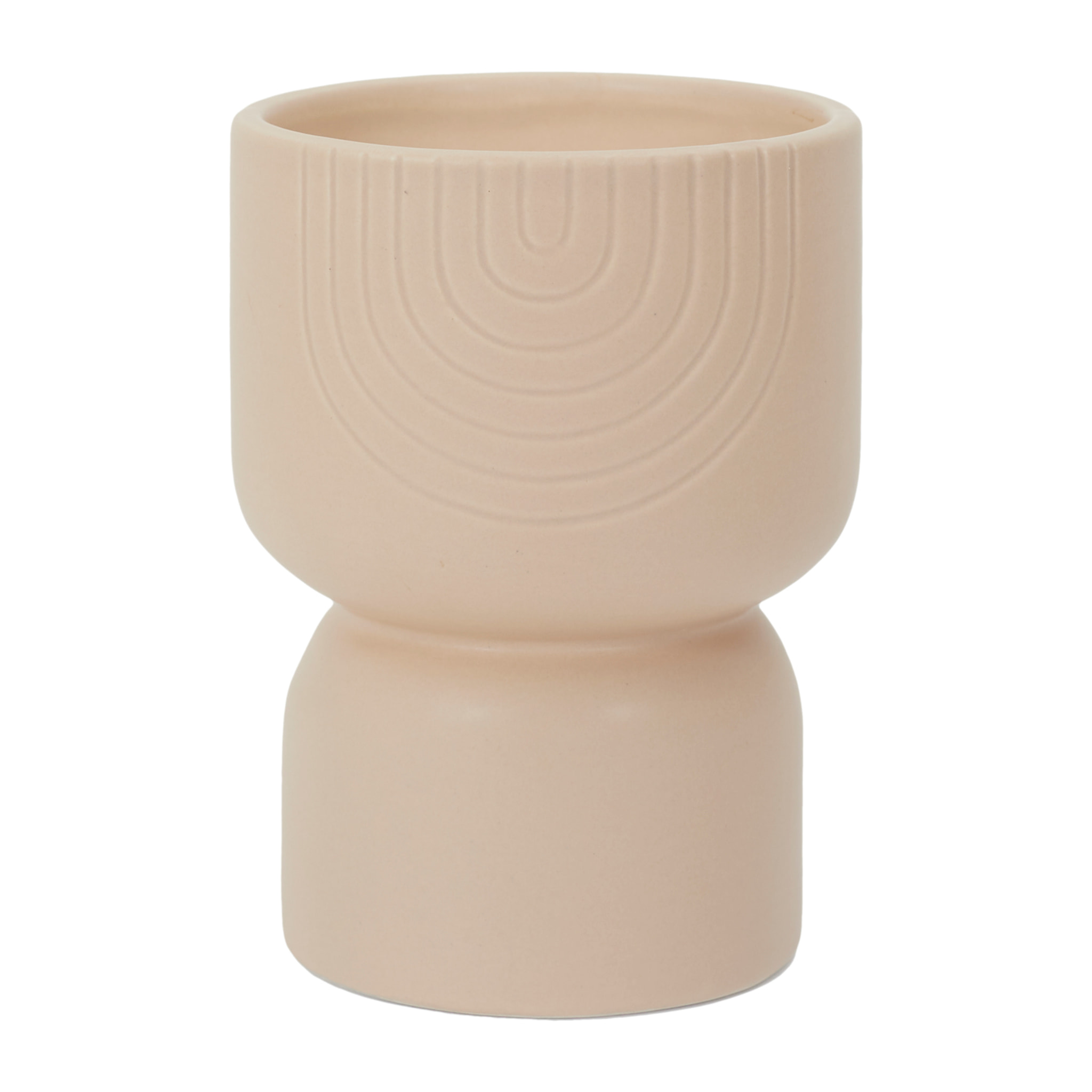 Lot De 3 Bougies Ceramique Sahana