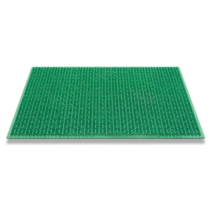 Paillasson NOVUS Vert 40x60 en polyamide doux et soyeux