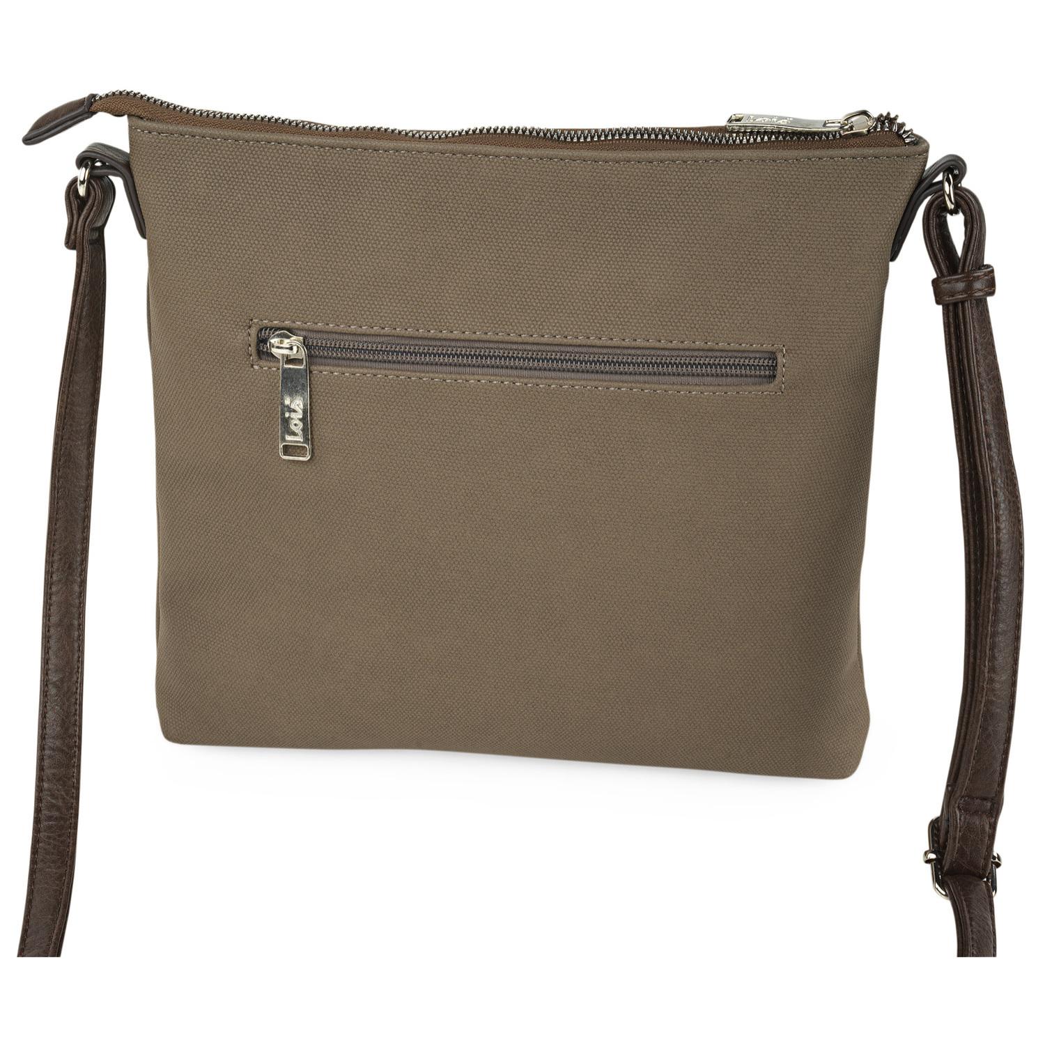 Bolso Bandolera Mujer Sint/Pu Lois Indiana Taupe