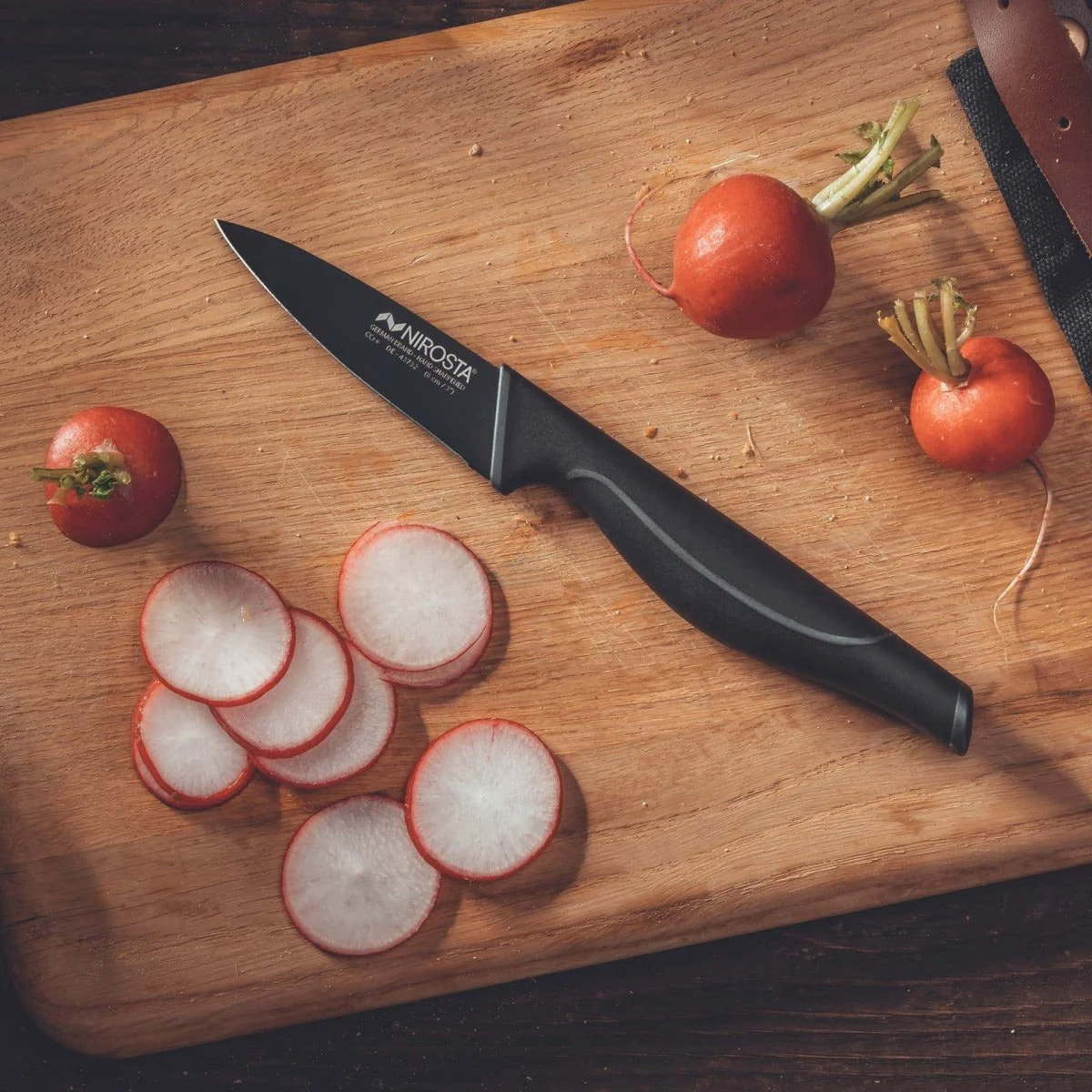 Couteau à légumes 20 cm Nirosta Black Edition