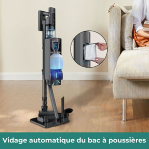 Aspirateur balai ESSENTIELB EVCSK500 Easy tech zero dust