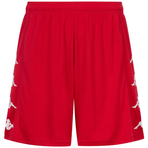 Kappa - Pantaloni Corti Uomo Rosso - Kappa4Football Durchet