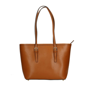 Borsa a spalla da donna - Modello Michelle - Vera pelle - 26.0 x 23.0 x 12.0 cm