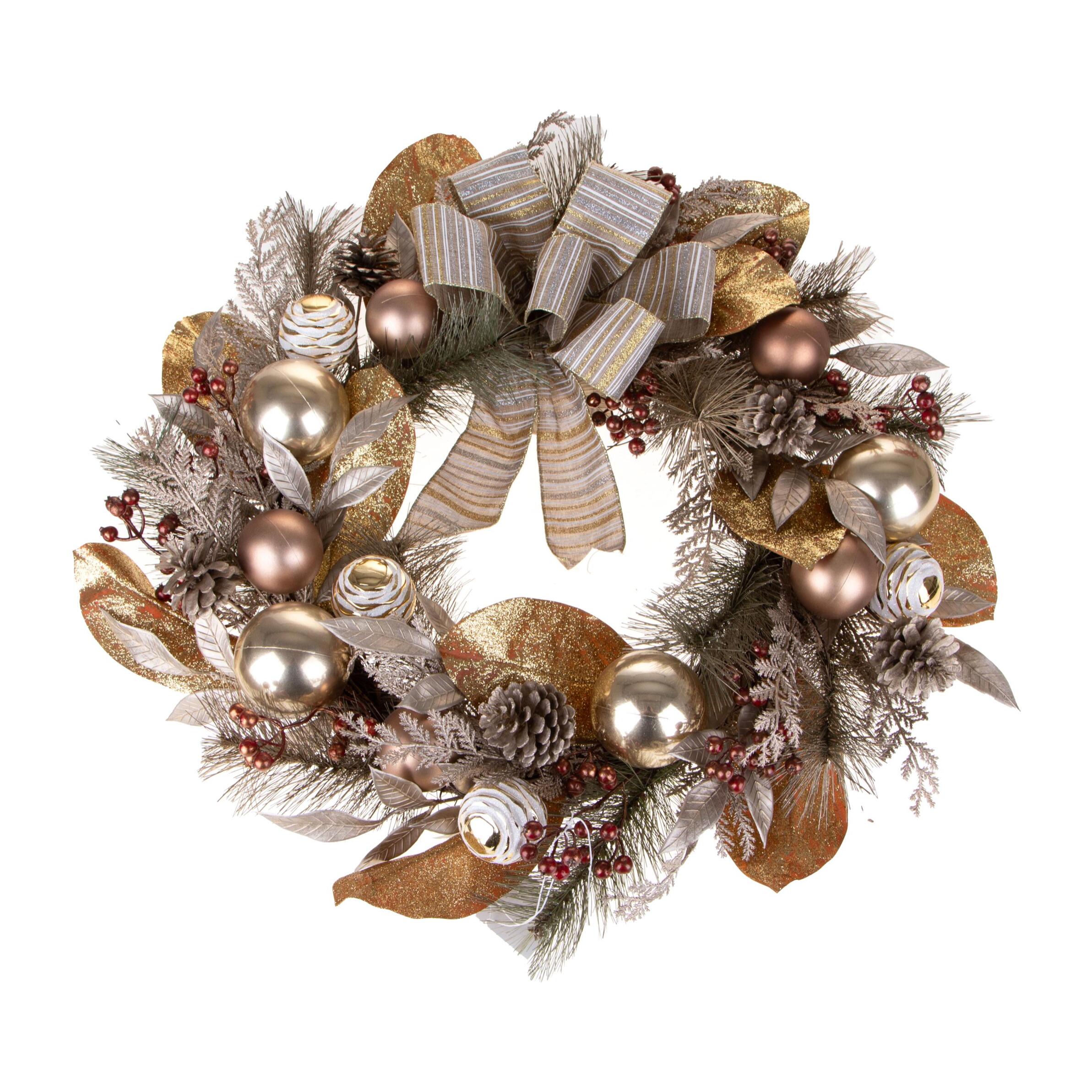 Corona natalizia - Pezzi 1 - 66xH4x66cm - Bianchi Dino SpA