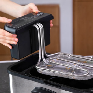 Cecotec Friteuse avec huile Cleanfry Luxury 3000