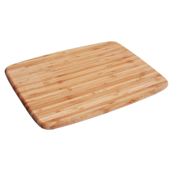 Planche à découper 40x30x2 cm Excelsa- Eco Living, Bambou Bois Naturel