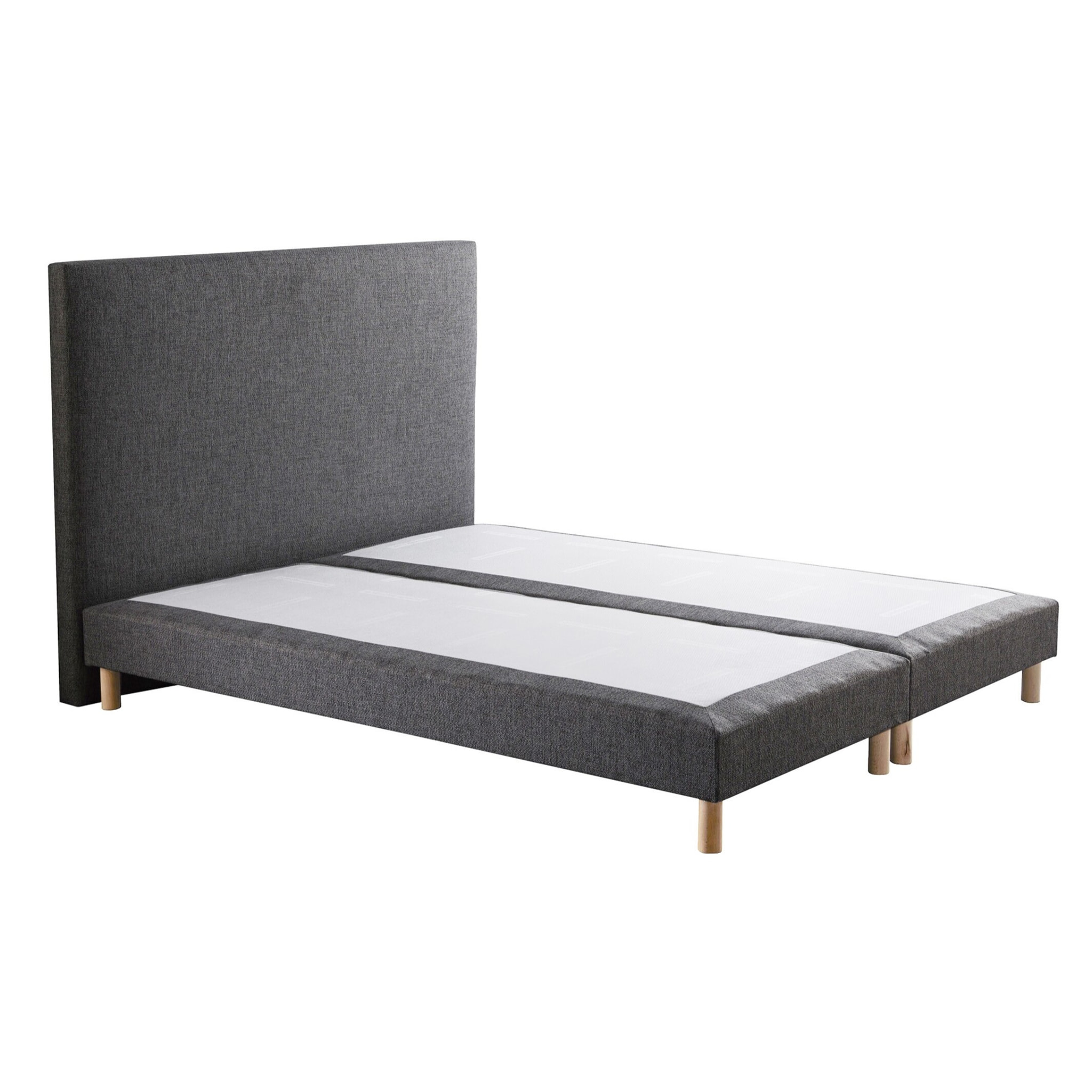 Sommier confort durable SYMBIOSE avec tête de lit lisse élégante