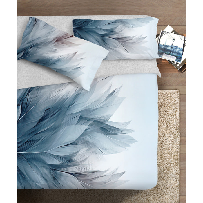 Parure copripiumino fotografico Piazzato Fine Art 2 piazze Disegno Charme