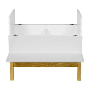 Grande - Mini-bar design scandinave - Blanc.