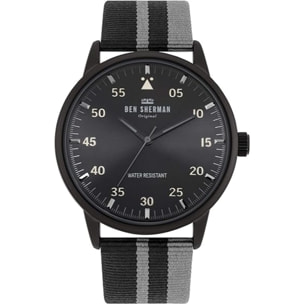 Reloj Ben Sherman WB042BE Hombre Analogico Cuarzo con Correa de Tela