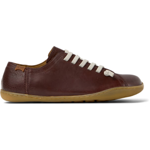 Zapatillas - CAMPER Peu Cami - Burdeos - Cuero liso