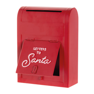 Cassetta Postale Lettere Babbo Natale Red