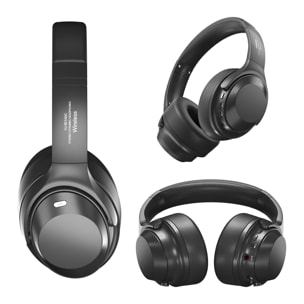 Cuffie VJ901 Bluetooth 5.3 con cancellazione attiva del rumore ANC. Accesso con assistente vocale a mani libere.