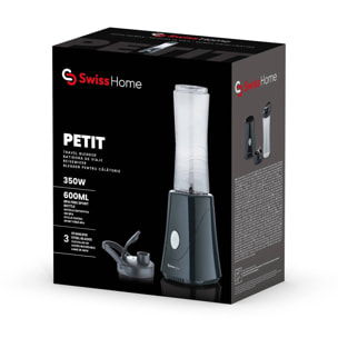 Swiss Home Petit Batidora de viaje 350W 600ml