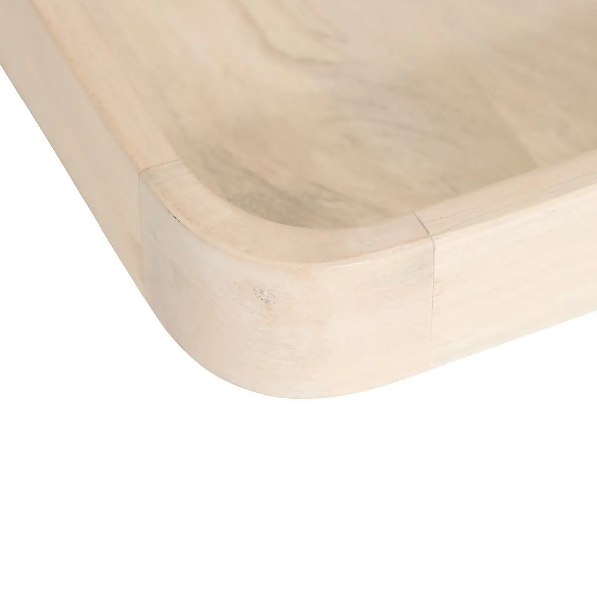 Plateau de présentation beige L25,5xp25,5xH4cm