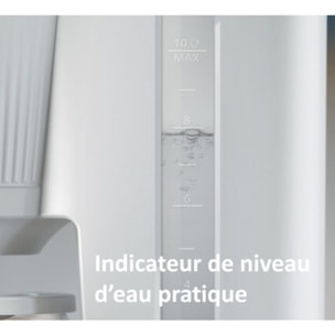 Cafetière filtre PHILIPS HD7411/00 blanc