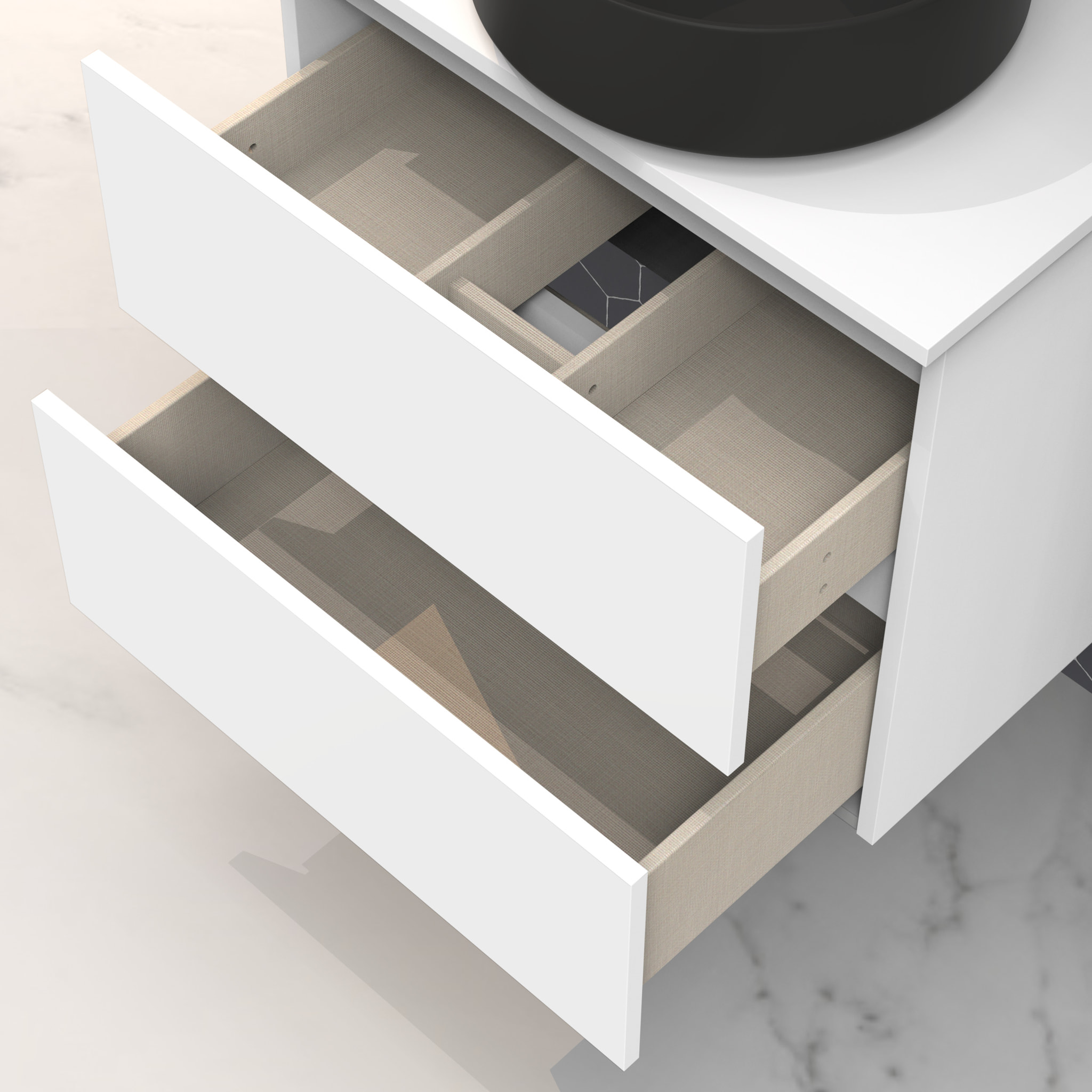 Ensemble de salle de bain IRONA 2C TOP, 70cm, comprend lavabo et miroir