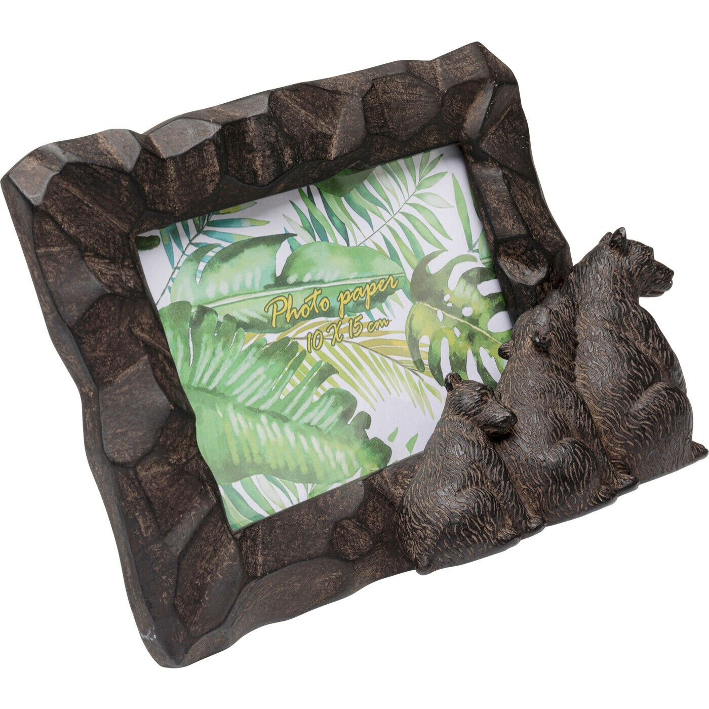 Cadre photo ours sieste 17x24cm Kare Design