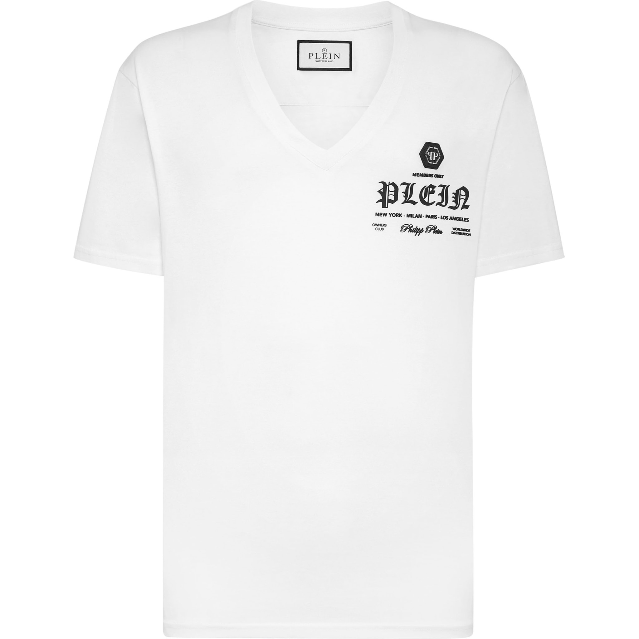 PHILIPP PLEIN Maglietta con scollo a V