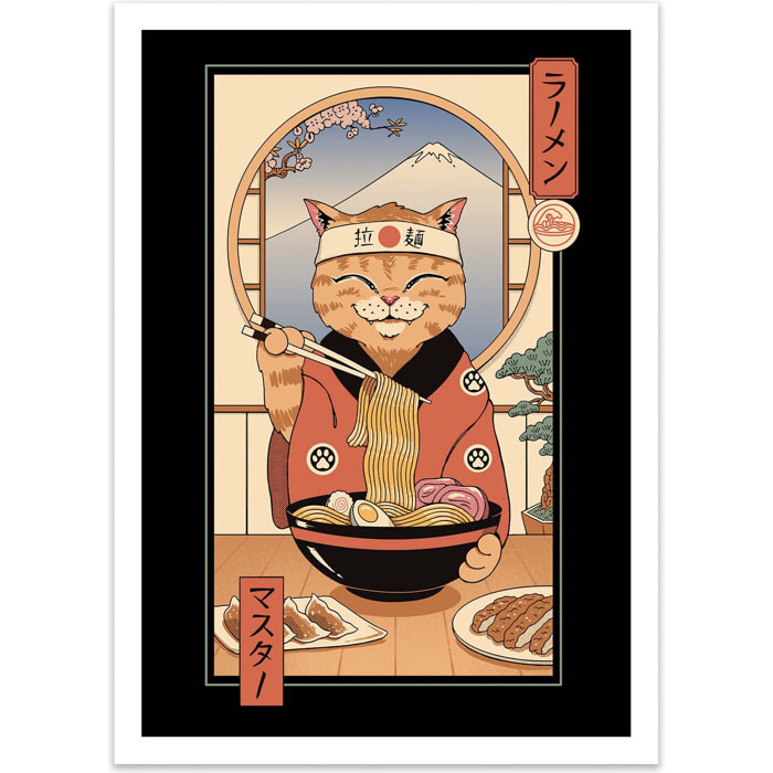 Affiche - Ramen Meowster - Vincent Trinidad