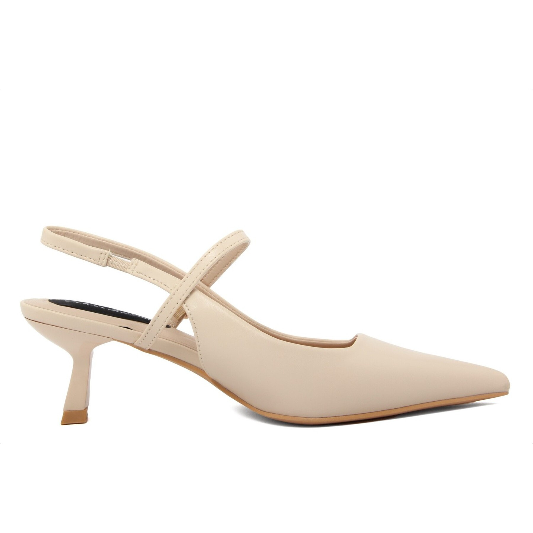 Slingback Donna colore Beige-Altezza tacco:6,5cm