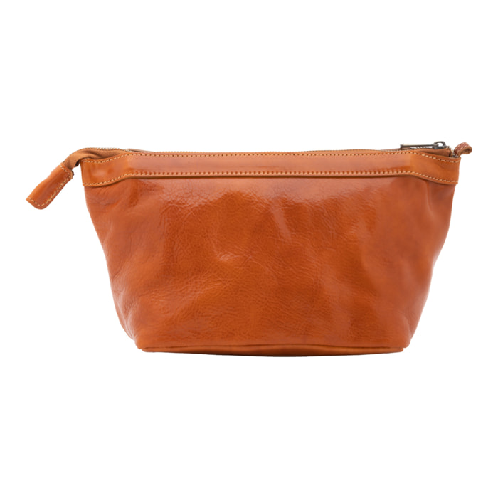 Pochette  unisex In Vera pelle Made in Italy 18x23x12 cm