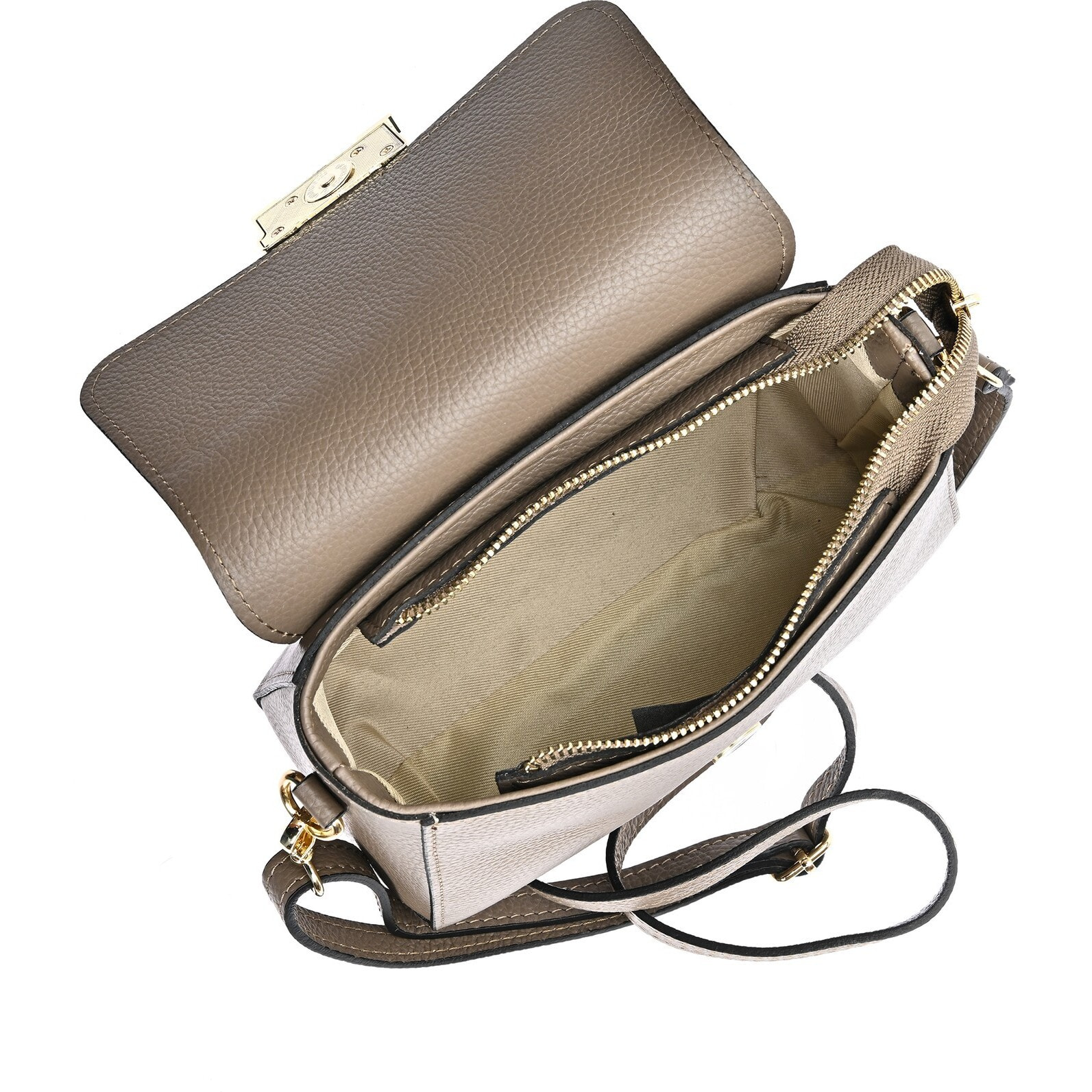 Borsa a spalla Luisa Vannini Beige