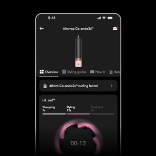 Styler sèche-cheveux Dyson Airwrap Co-anda2x™ en Amber Silk (pour cheveux ondulés et bouclés)