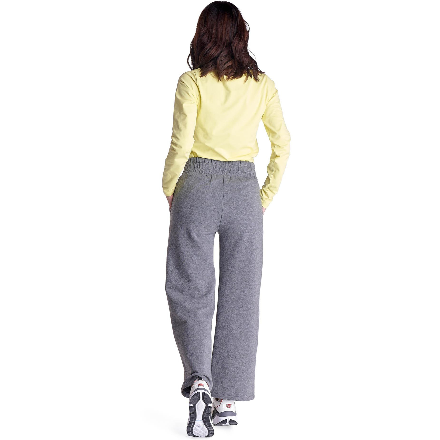 Pantaloni in felpa da donna taglio ampio Greysongrey