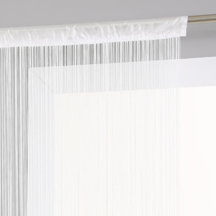 Rideau "Lanka" fil blanc 90x200cm