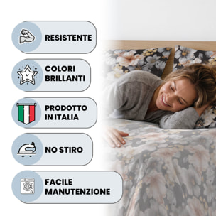 COMPLETO LETTO INFINITY - 100% Microfibra