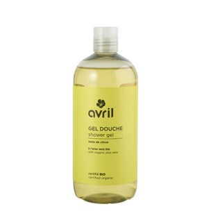 Gel douche - Certifié bio - Gel douche zeste de citron - Sans savon 500 ml