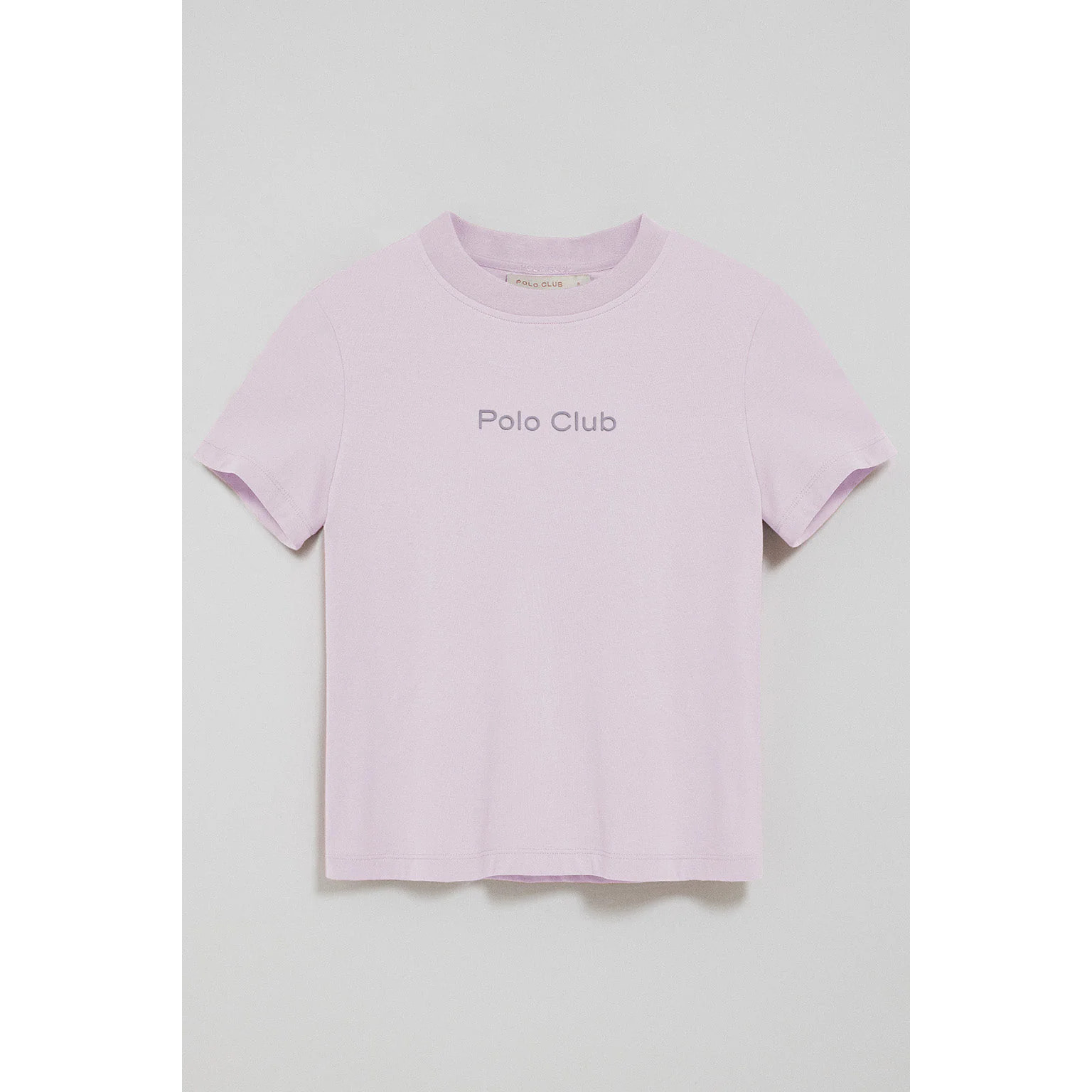 Camiseta Tori color lavanda con logo Minimal Combo Polo Club