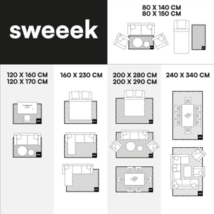 Tapis intérieur enfant blanc imprimé animaux RAVON