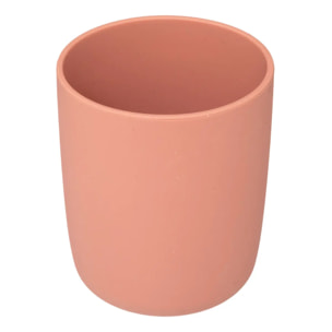 Set repas enfant rose terracotta 20x20cm