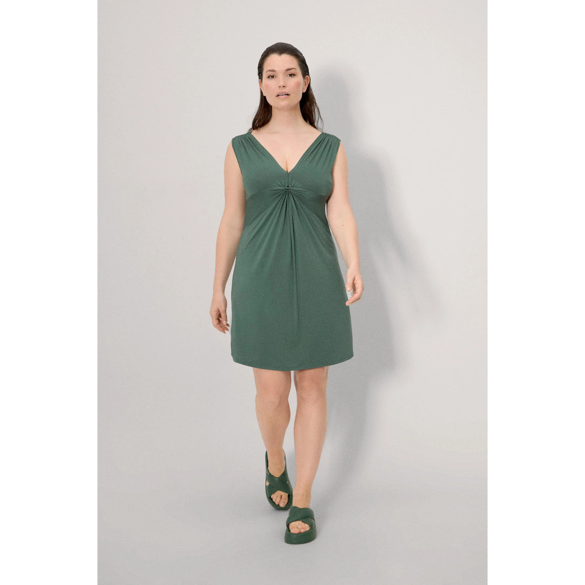 Vestito corto Verde