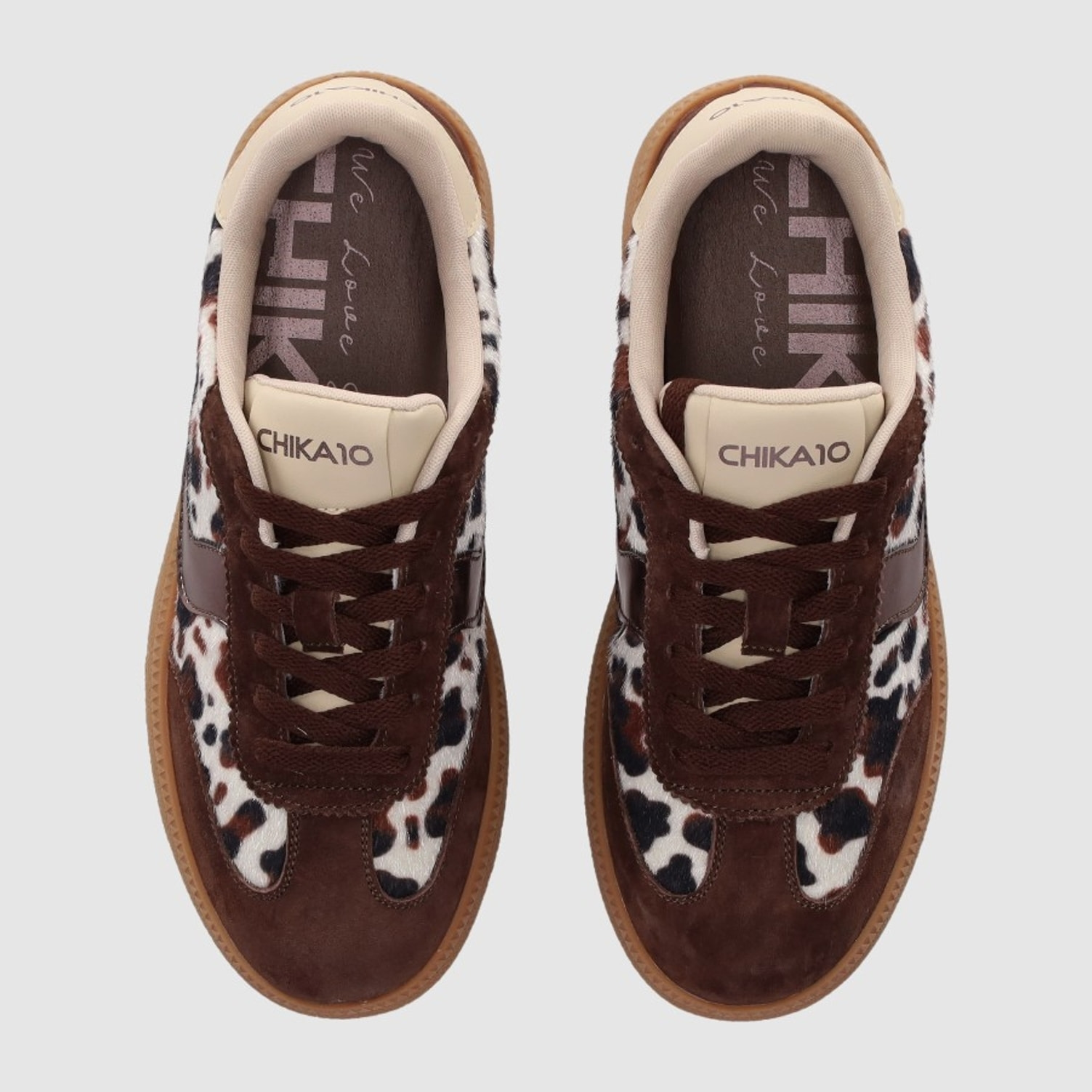 Deportivos - Marron - Tacón: Bajo