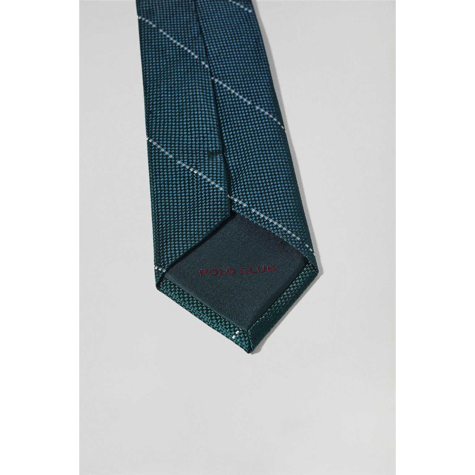 Pack de corbata y pañuelo de seda con detalle bordado Polo Club