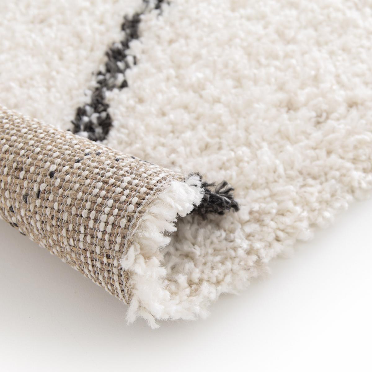 Tapis shaggy tissé motif berbère NUMA