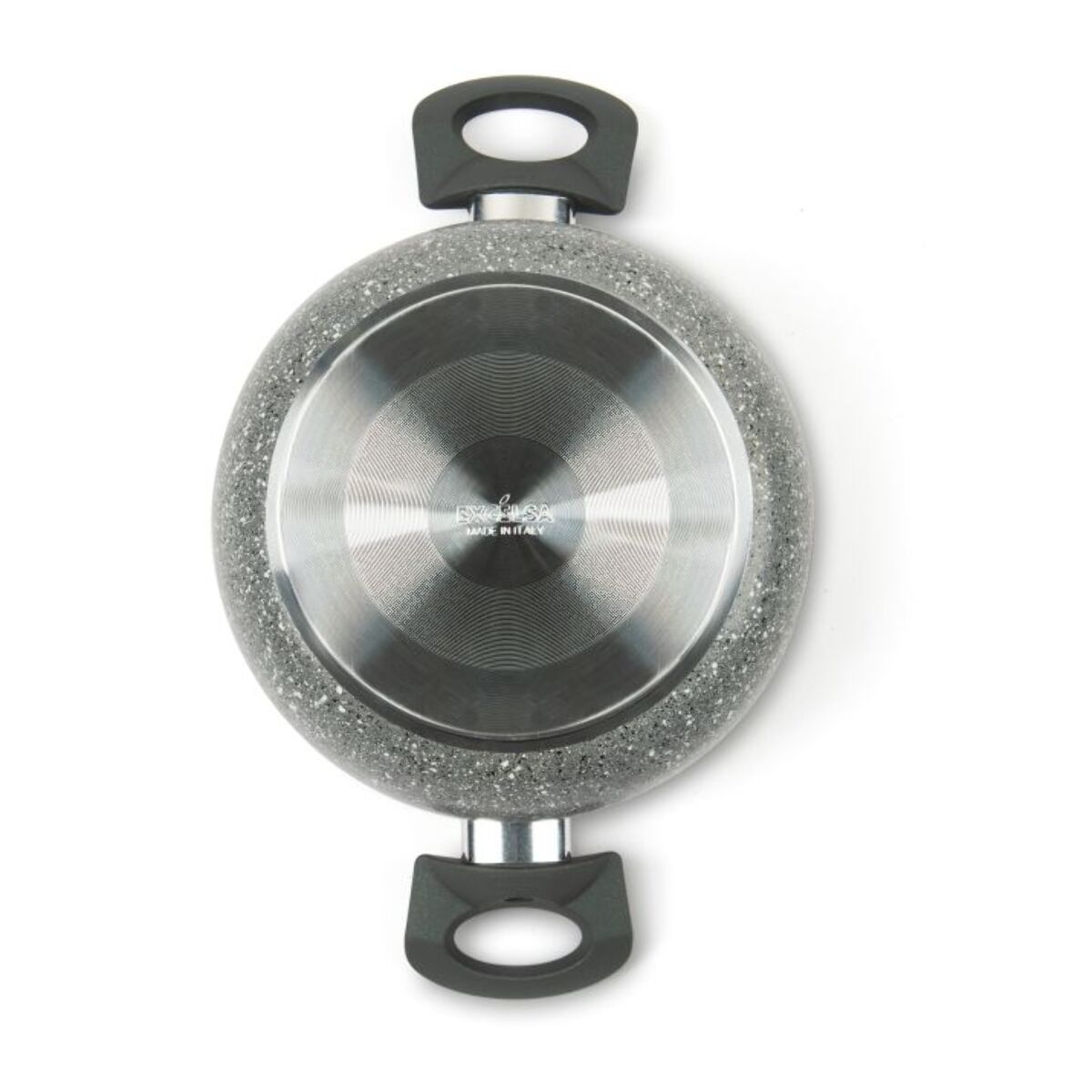 Casseruola 20 cm Excelsa – Country Rock, Alluminio Antiaderente Grigio