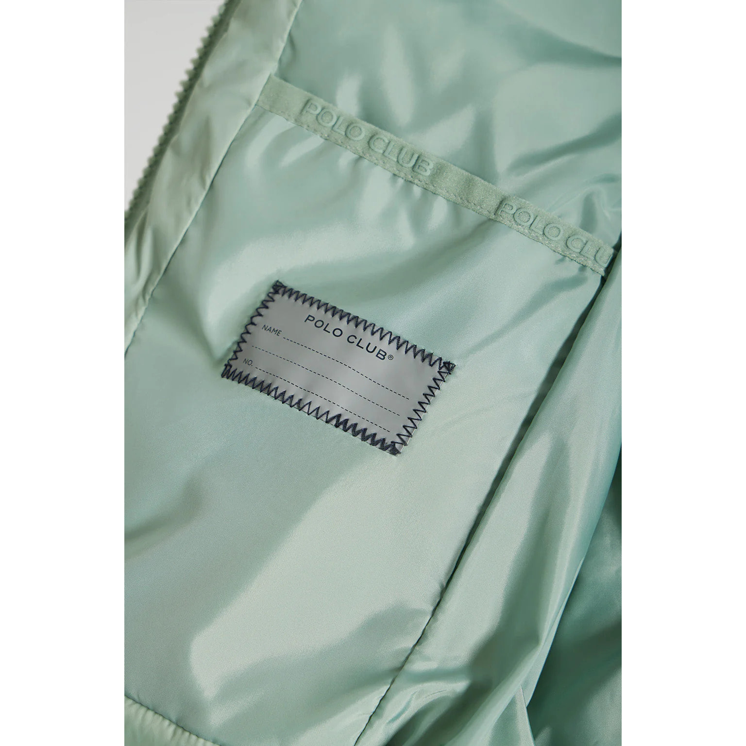 Chaleco Charlie ultralight de niño verde jade con detalles Polo Club