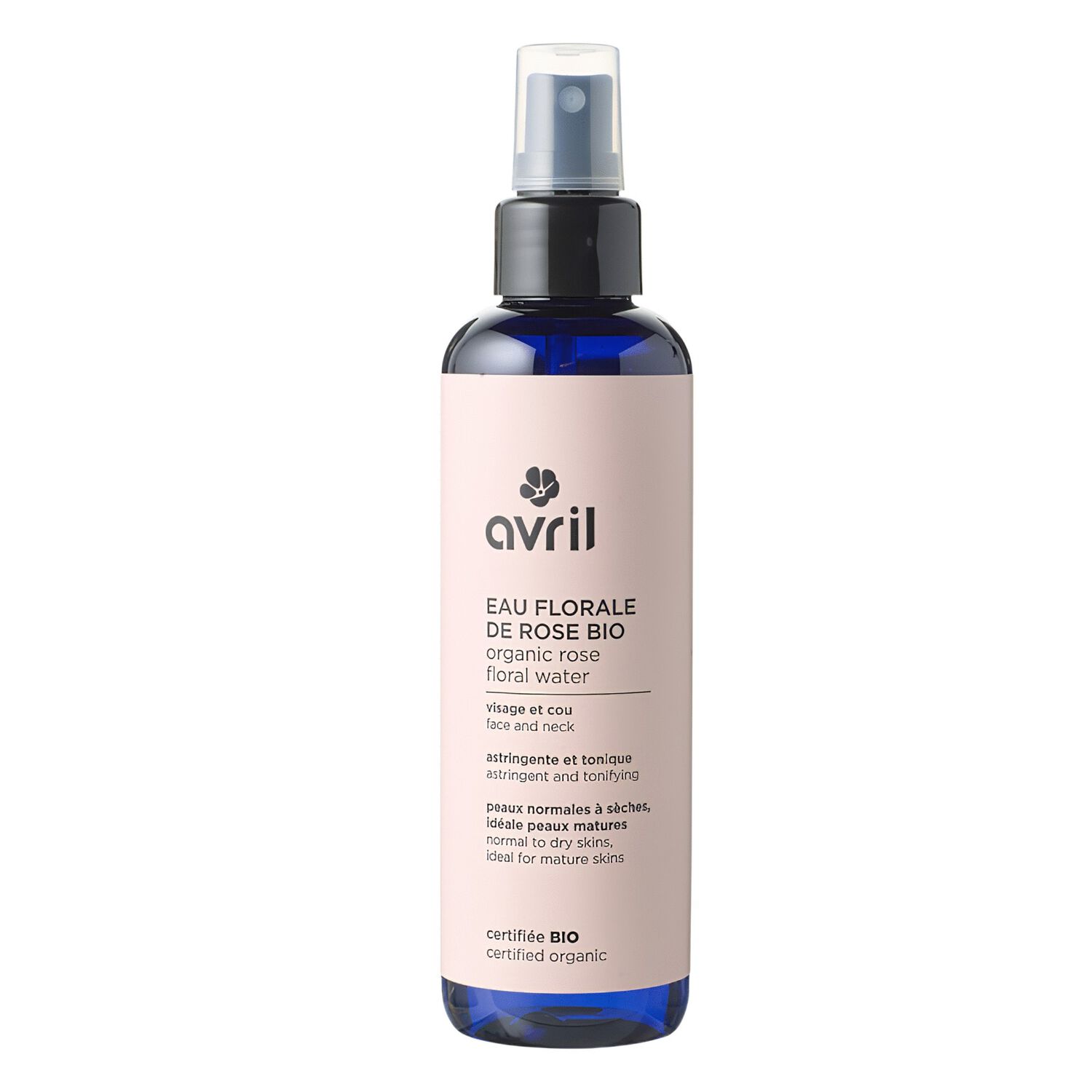 Eau florale de Rose - Certifiée bio